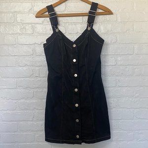 LE LIS Denim Overalls Mini